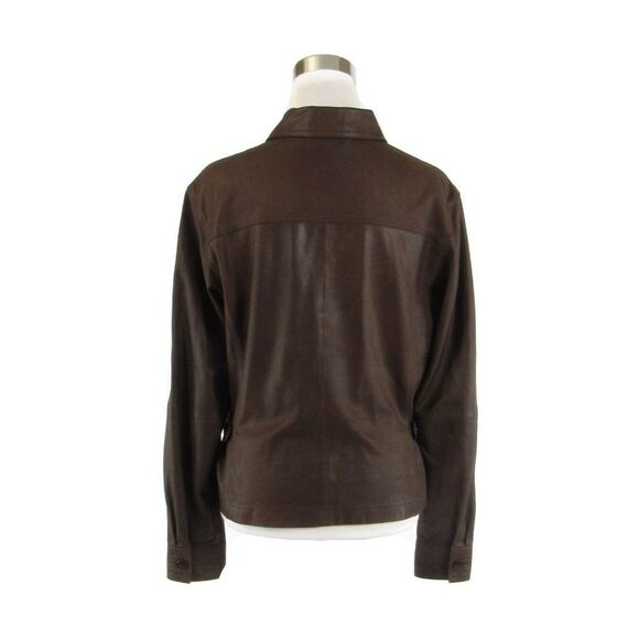 D.Terrell ltd. leather vintage jacket M - Picture 7 of 8